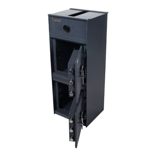 GARDALL Heavy Duty Double Door Depository Safe- Choice of Lock
