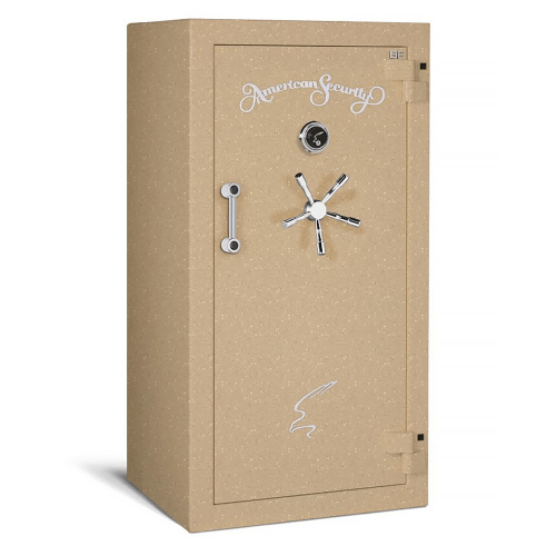 American Security Gun Safes SandStone Textured American Security Gun Safes - BFX Series- Key Changeable Combo Dial