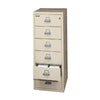 FireKing Business Safes FIREKING Card-Check-Note File Cabinet- High Security Key Lock