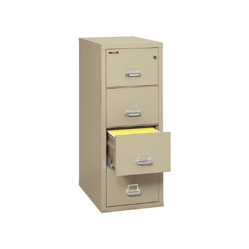 FireKing Business Safes FIREKING Classic Vertical File Cabinet- High Security Key Lock