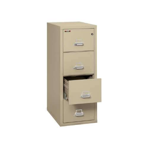 FireKing Business Safes FIREKING Classic Vertical File Cabinet- High Security Key Lock