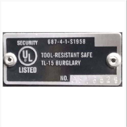 Hollon Business Safes HOLLON TL-15 Rated Safe "Peace of Mind" Series - Dial Lock