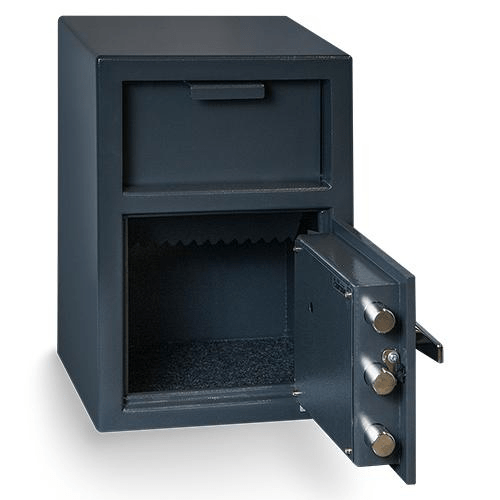 Hollon Depository HOLLON Front Drop Safe - Dual Key Deposit Lock