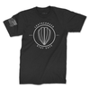 Leatherback Gear Shirt LEATHERBACK GEAR Black Circle Logo Tee