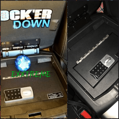 Lock'er Down Safes Lock'er Down LOCK'ER DOWN Console Safe 2009 TO 2018 DODGE RAM 1500, 2500 & 3500 - Choice of Lock