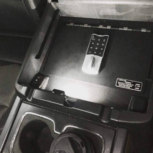 Lock'er Down Safes Lock'er Down LOCK'ER DOWN Console Safe Lock’er Down to fit the 2014 to 2018 1500 Chevrolet Silverado and the GMC Sierra- Choice of Lock