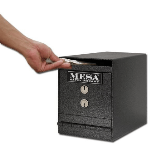 Mesa Safe Company Cash Safes MESA MUC Series Business Safe/ Under Counter Drop Safe  - Dual Key