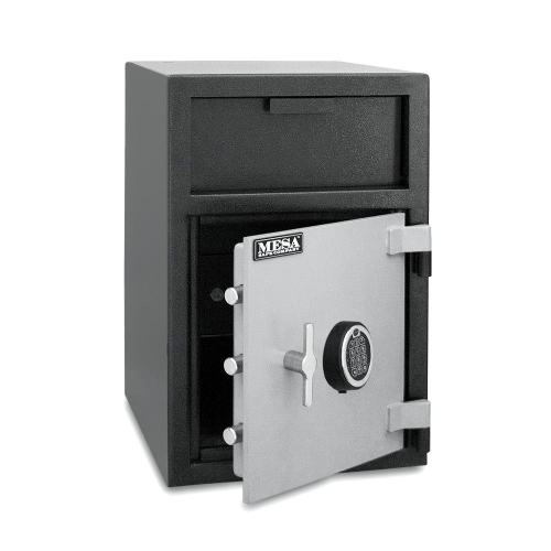 Mesa Safe Depository Safe MESA MFL Series Commercial Business Safes B-Rate Depository, Front Loading Model: MFL25E-ILK