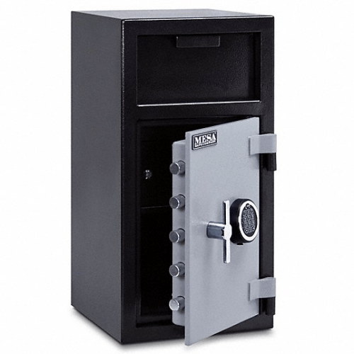 Mesa Safe Depository Safe MESA MFL Series Commercial Business Safes B-Rate Depository, Front Loading Model: MFL2714EILK