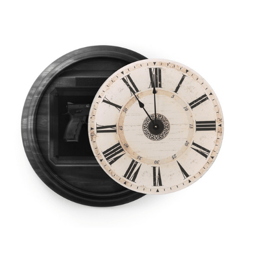 Tactical Walls Concealment Black / Custom Canvas TACTICAL WALLS 1410 CONCEALMENT Wall Clock