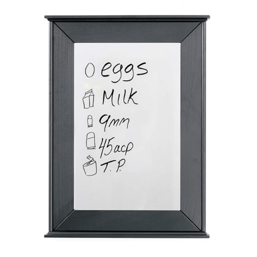 Tactical Walls Concealment Black / Insert Only / Dry Erase Board TACTICAL WALLS - Sliding Mirror Bundle