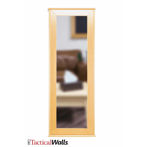 Tactical Walls Concealment Early American / Insert Only / 2 Large & 1 Small TACTICAL WALLS - Sliding Mirror Bundle