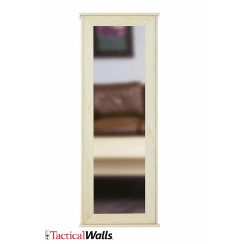 Tactical Walls Concealment Raw (No Finish) / Insert Only / 2 Large & 1 Small TACTICAL WALLS - Sliding Mirror Bundle