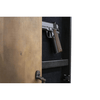 Tactical Walls Mini Barn Door Concealment TACTICAL WALLS Mini Barn Door Concealment - Cherry Model: BARNCH