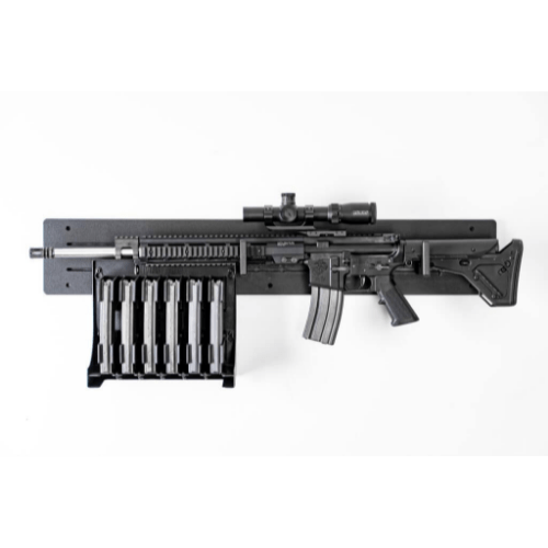 Tactical Walls Tactical Display Rifle / AR10/AK MW Mag Rack TACTICAL WALLS MidMOD Rifle Display Package