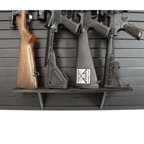 Tactical Walls Vertical Rifle Rack TACTICAL WALLS MODWall Vertical Rifle Rack - 4 Rifles Model: MWVRACK4