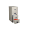 Victor FireMaster File Cabinet VICTOR FIREMASTER Four Drawer Legal File Cabinet -  Medeco Security Lock