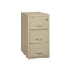 Victor FireMaster File Cabinet VICTOR FIREMASTER Three Drawer Letter File Cabinet- Medeco Security Lock