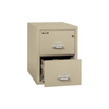 Victor FireMaster File Cabinet VICTOR FIREMASTER Two Drawer Letter File Cabinet- Medeco Security  lock